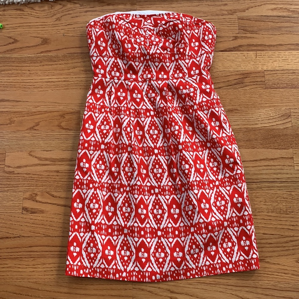 J Crew Factory strapless dress